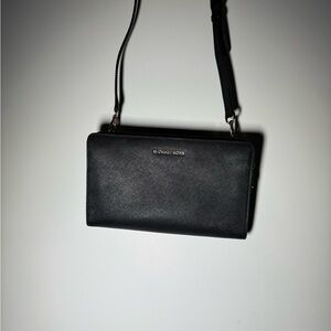 Michael Kors Black Sleek Crossbody Bag